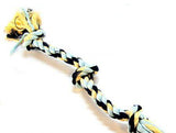 Flossy Chews Colored 3 Knot Tug Rope-Dog-www.YourFishStore.com