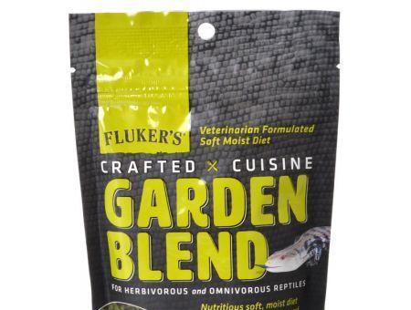 Flukers Crafted Cuisine Garden Blend Reptile Diet
