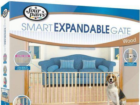 Four Paws Extra Wide Wood Safety Gate