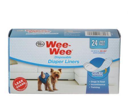 Four Paws Wee Wee Diaper Garment Pads