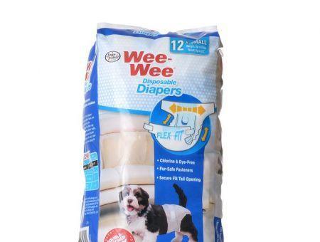 Four Paws Wee Wee Diapers for Dogs