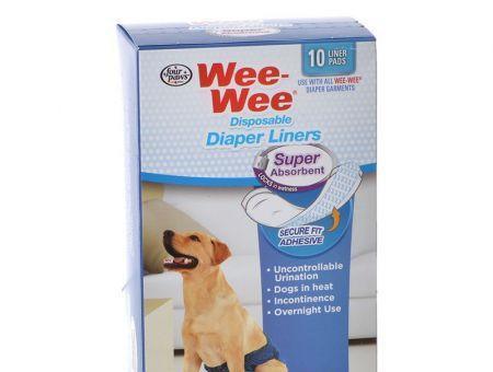 Four Paws Wee Wee Super Absorbent Disposable Diaper Liners