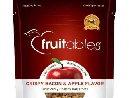 Fruitables Crispy Bacon & Apple Flavor Crunchy Dog Treats