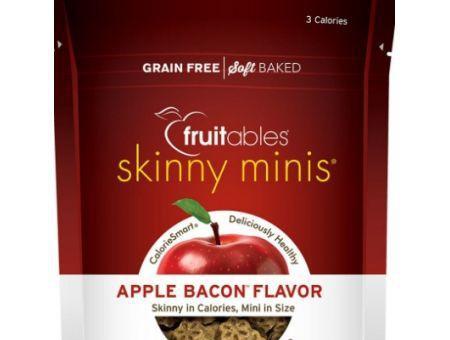 Fruitables Skinny Minis Apple Bacon Flavor Soft Baked Dog Treats