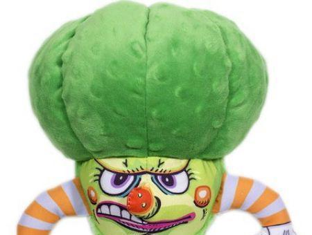 Fuzzu Steamed Vegetable Boiling Broccoli Dog Toy only $11.81