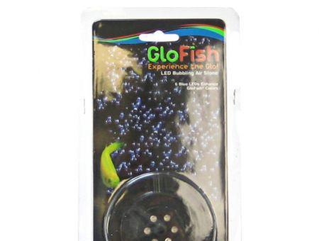 GloFish Round Bubbling Air Stone with 6 LEDs