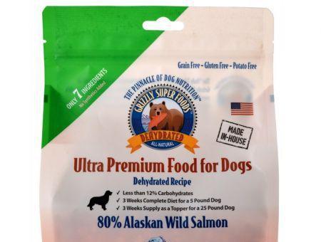 Grizzly Super Foods Dehydrated Alaskan Wild Salmon for Dogs