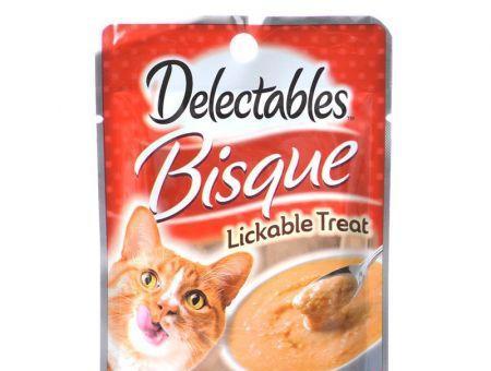 Hartz Delectables Bisque Lickable Cat Treats - Tuna & Chicken