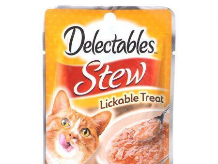 Hartz Delectables Stew Lickable Cat Treats - Tuna & Shrimp