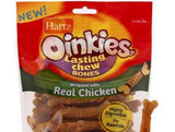 Hartz Oinkies Long Lasting Chew Bones Wrapped With Real Chicken-Dog-www.YourFishStore.com
