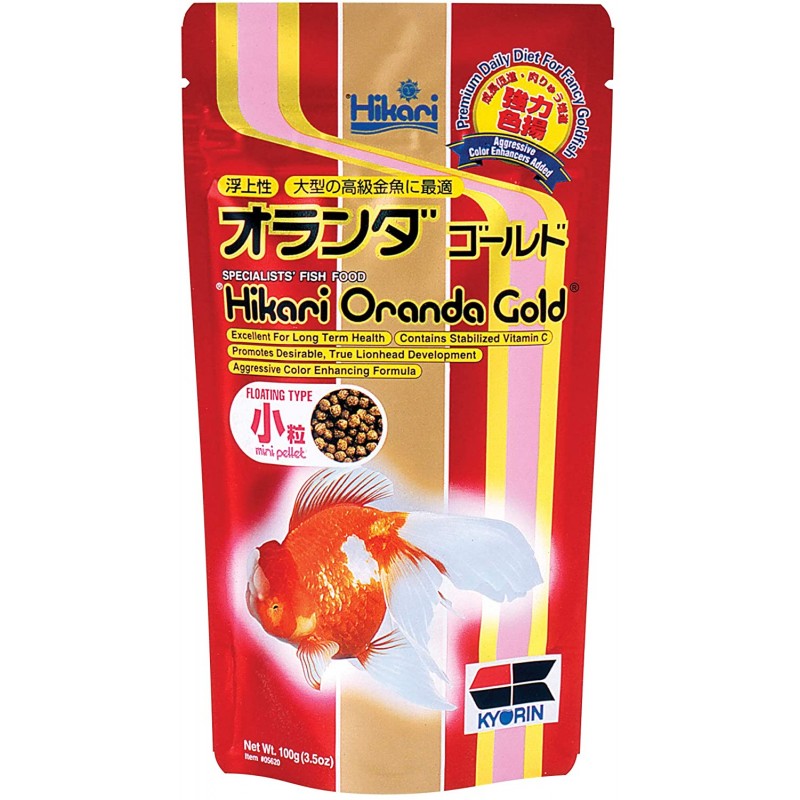 Hikari Oranda Gold Goldfish Food - Mini Pellets 10.5oz