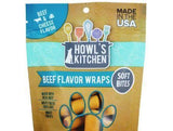 Howl's Kitchen Beef Flavor Wraps Soft Bites - Beef & Cheese Flavor-Dog-www.YourFishStore.com