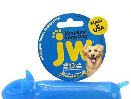 JW Pet Megalast Rubber Dog Toy - Long Dog
