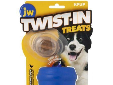 JW Pet Twist-in Treats Treat Dispensing Dog Toy