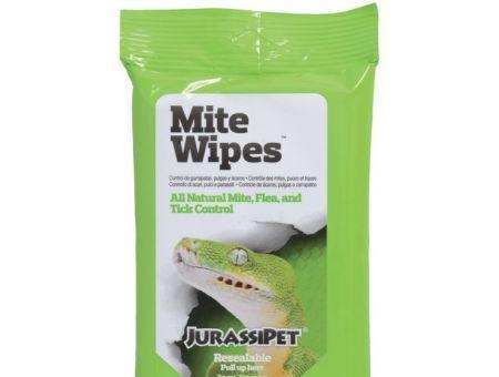 JurassiPet MiteWipes All Natural Mite, Flea and Tick Control