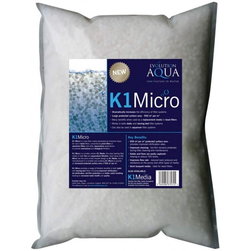 K1 Micro Media - 1.76 cu ft (50L) Evolution Aqua