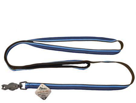 K9 Explorer Sapphire Reflective Leash with Scissor Snap