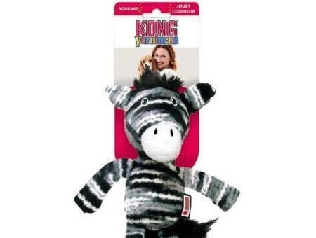 KONG Yarnimals Dog Toy - Zebra