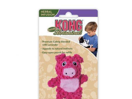 Kong Botanicals Refillable Valerian Mint Piglet Cat Toy