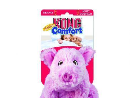 Kong Comfort Kiddos Dog Toy - Pig