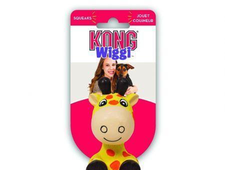Kong Wiggi Giraffe Dog Toy