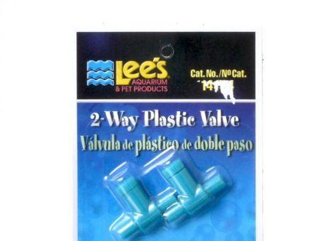 Lees 2 Way Plastic Valve