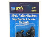 Lees Sleek Airline Holders - Black-Fish-www.YourFishStore.com