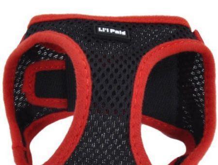 Li'L Pals Black Harness with Red Lining