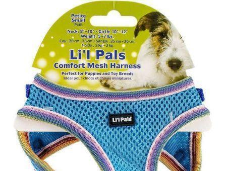 Li'l Pals Comfort Mesh Harness Blue Lagoon