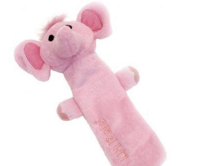 Li'l Pals Crinkle Elephant Dog Toy