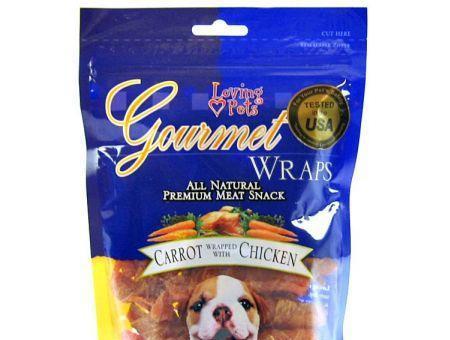 Loving Pets Gourmet Carrot & Chicken Wraps-Dog-www.YourFishStore.com