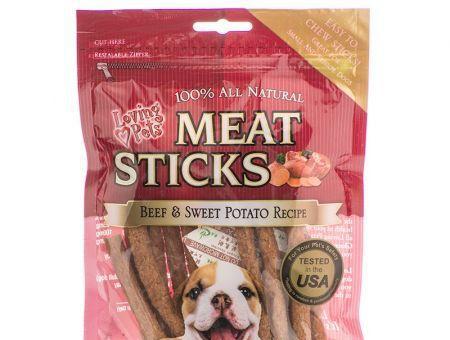 Loving Pets Meat Sticks Dog Treats - Beef & Sweet Potato