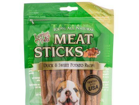 Loving Pets Meat Sticks Dog Treats - Duck & Sweet Potato-Dog-www.YourFishStore.com