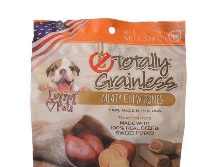 Loving Pets Totally Grainless Meaty Chew Bones - Beef & Sweet Potato-Dog-www.YourFishStore.com