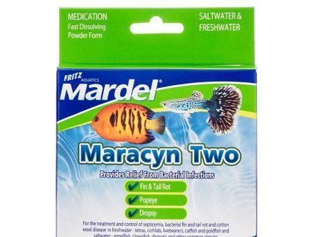 Mardel Maracyn Two Antibacterial Aquarium Medication - Powder