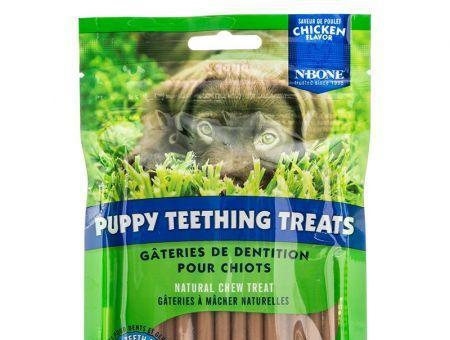 N-Bone Puppy Teething Treats - Chicken Flavor