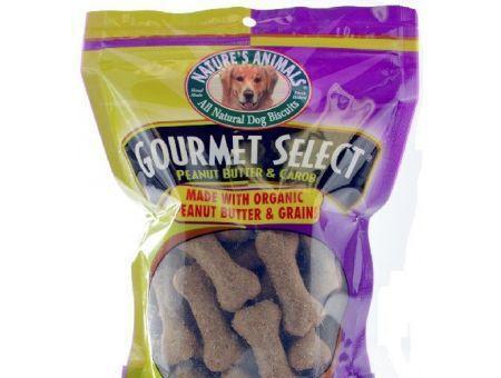 Natures Animals Gourmet Select Peanut Butter and Carob Mini