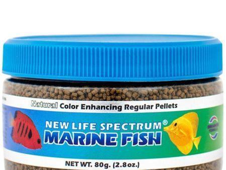 New Life Spectrum Marine Fish Food Regular Sinking Pellets