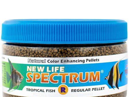 New Life Spectrum Tropical Fish Food Regular Sinking Pellets