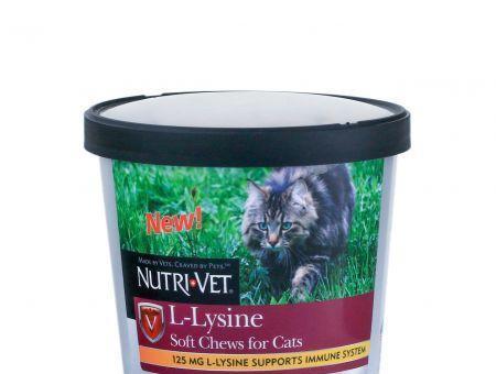 Nutri-Vet L-Lysine Soft Chews for Cats