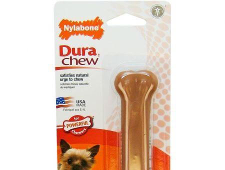 Nylabone Dura Chew Durable Dog Bone - Bacon Flavor
