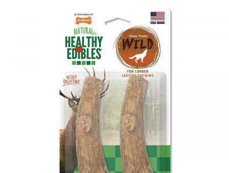 Nylabone Healthy Edibles Wild Antler Chews - Venison