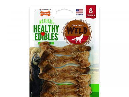 Nylabone Natural Healthy Edibles Wild Bison Chew Treats