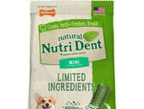 Nylabone Natural Nutri Dent Fresh Breath Dental Chews - Limited Ingredients-Dog-www.YourFishStore.com