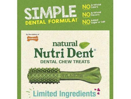 Nylabone Nutri Dent Natural Dental Chew Treats - Fresh Breath