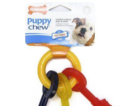 Nylabone Puppy Chew Teething Keys Chew Toy