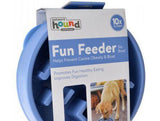 Outward Hound Fun Feeder Slo Bowl - Blue-Dog-www.YourFishStore.com