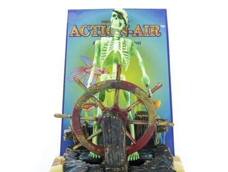 Penn Plax Action Aerating Skeleton & Wheel