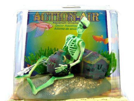 Penn Plax Action Air Jewel Box with Skeleton