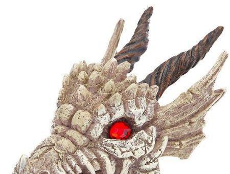 Penn Plax Gazer Dragon Skull Aquarium Ornament-Fish-www.YourFishStore.com
